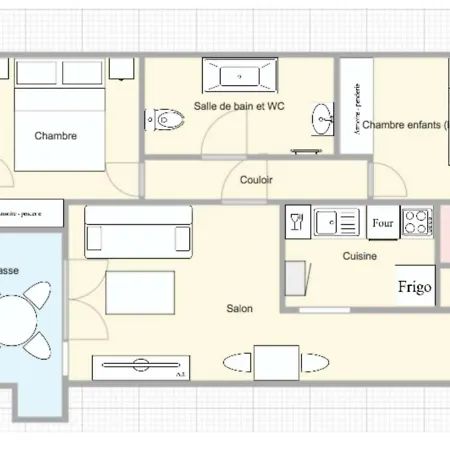 Appartement Biarritz, 3 Pieces, 4 Personnes - Fr-1-3-536 Biarriz